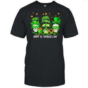 Skull Happy St Patricks Day Shirt